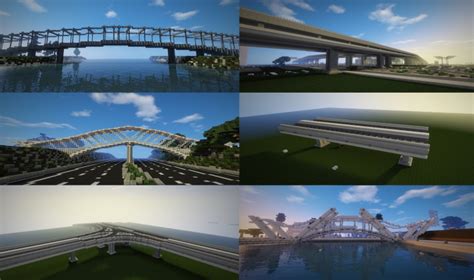 Bridge Pack, for pedestrian, car and train 1.20/1.19.2/1.19.1/1.19/1.18 ...