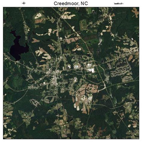 Aerial Photography Map of Creedmoor, NC North Carolina