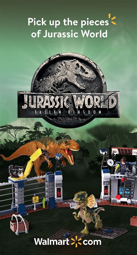 Build your own Fallen Kingdom with the LEGO Jurassic World Dilophosaurus Attack, only available ...