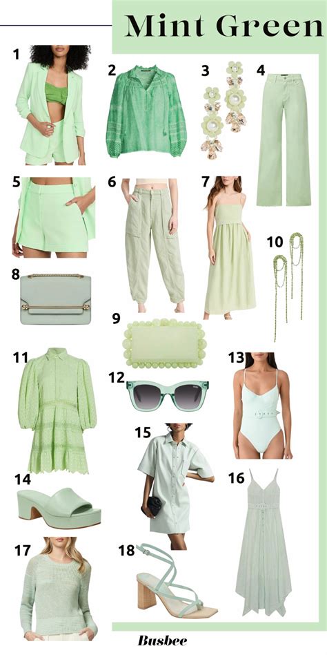 18 Luxe Mint Green Spring Fashion Finds That Are Also Great For Summer