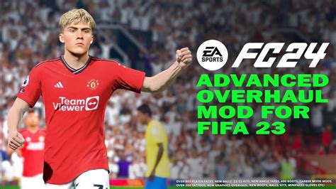 EA FC 24 ADVANCED OVERHAUL MOD FOR FIFA23 [1000 NEW PLAYER FACES ...