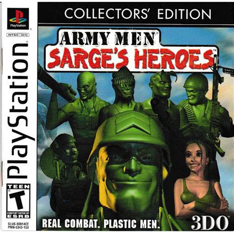 Army Men Sarge's Heroes PS1 Game Collector's Edition | DKOldies