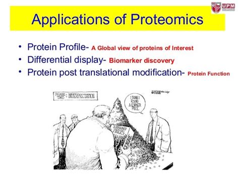 Proteomics Processes and Applications