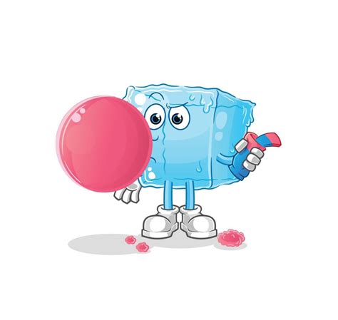 ice cube melted cartoon vector 10104527 Vector Art at Vecteezy