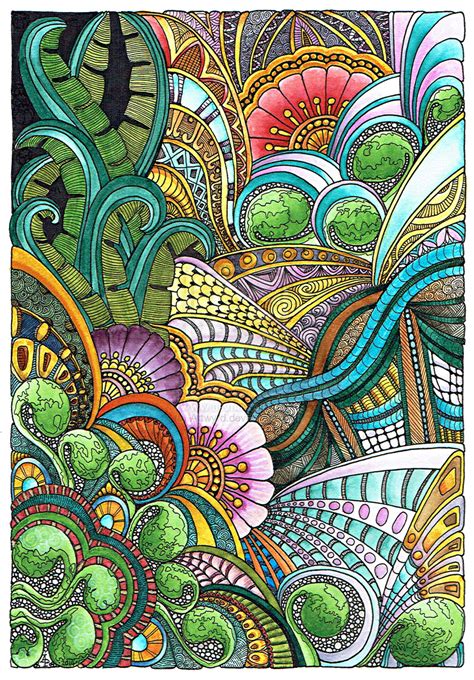 Angela Porter’s psychedelic nature mandalas and patterns - Andrei Verner