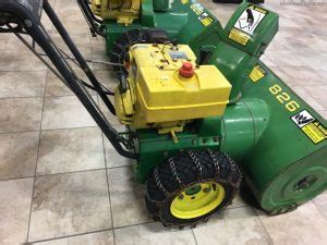 John Deere 826 Walk Behind Snow Blower Service Manual Download - John Deere Tractors