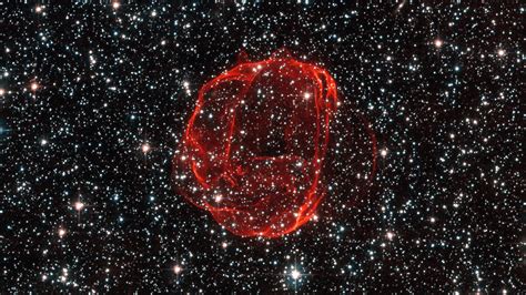 Hubble Views Supernova Remnant SNR 0519