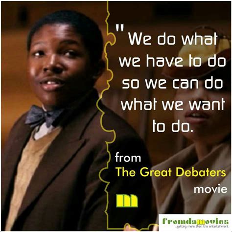 The Great Debaters Quotes - DETABE