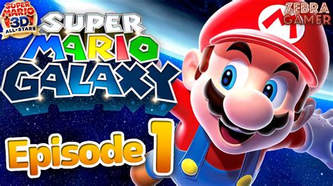 Super Mario Galaxy Gameplay Walkthrough Part 1 - Intro & Good Egg ...