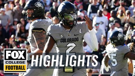 No. 21 Arizona Wildcats vs. Colorado Buffaloes Highlights | CFB on FOX - YouTube