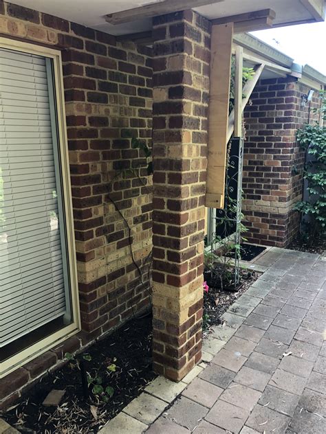 Rebuilding brick piers — Brick & Mortar Restoration South West