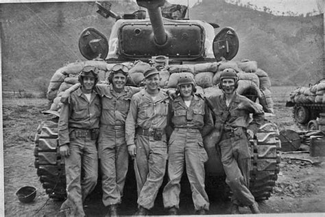 Sherman Tank Crew in Korea - EPHEMERA, PHOTOGRAPHS & MILITARY ARTWORK ...