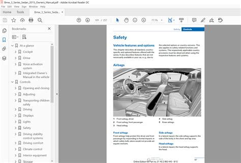 Bmw 3 Series Sedan 2015 Owners Manual - PDF Download - HeyDownloads ...