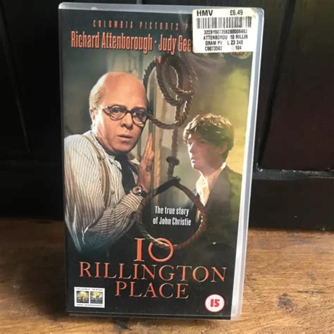 10 RILLINGTON PLACE TRUE STORY OF JOHN CHRISTIE,vhs video tape PAL £7.99 - PicClick UK