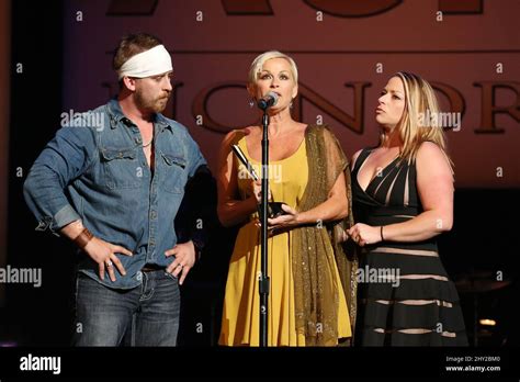 Jesse Keith Whitley,Lorrie Morgan,Morgan Gaddis attends the 7th Annual ACM Honors held at the ...