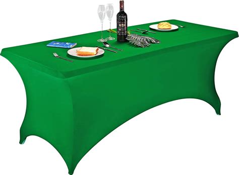 Amazon.com: Spandex Table Covers, 6 ft/4 ft Spandex Table Cloth ...