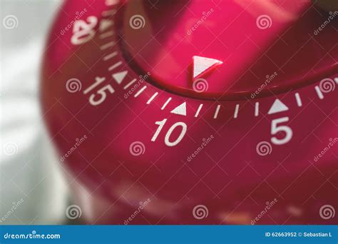 Macro of a Kitchen Egg Timer - 10 Minutes Stock Photo - Image of blur ...