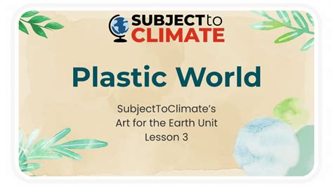 Climate Change Art Project Ideas | SubjectToClimate