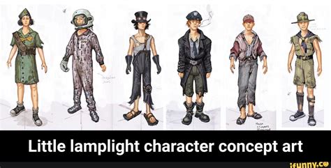 Little lamplight character concept art - Little lamplight character concept art - iFunny