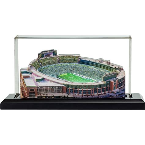 Green Bay Packers Lambeau Field 19" Replica Stadium with Case