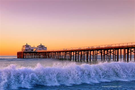 Malibu pier on Behance