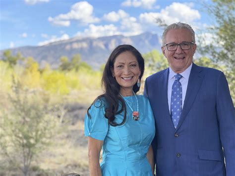 Interior Secretary Deb Haaland, partner wed in New Mexico | AP News