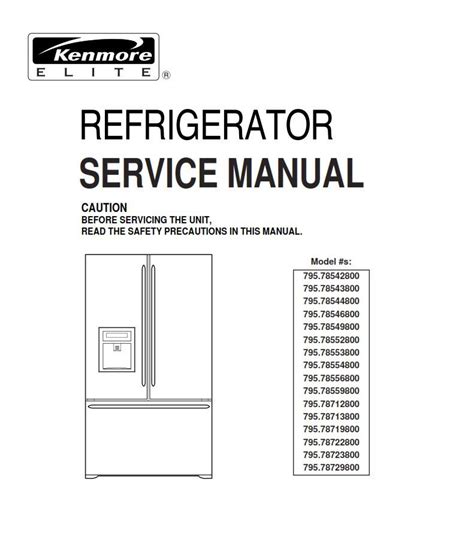 29+ Kenmore refrigerator ice maker troubleshooting information ...