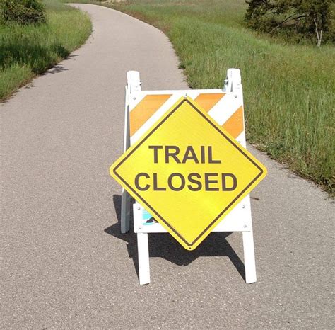 City Officials Close Recreational Trail Due To Flood Damage - KLEM 1410