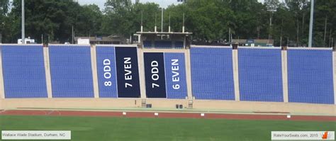 Duke Football Stadium Seating Map