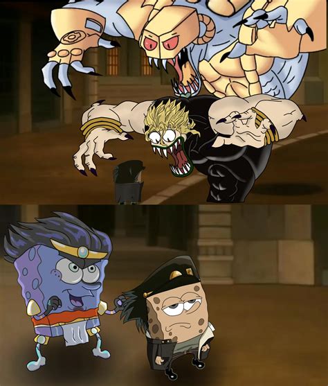 SpongeBob×JOJO crossover | /r/ShitPostCrusaders/ | JoJo's Bizarre ...