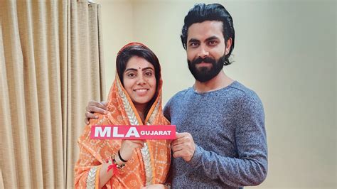 'Hello MLA...': Ravindra Jadeja’s post after wife Rivaba's Guj poll win ...