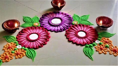 Corner Rangoli Design Images