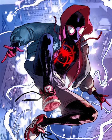 Miles Morales into the spider-verse #spiderman #milesMorales | Ultimate ...