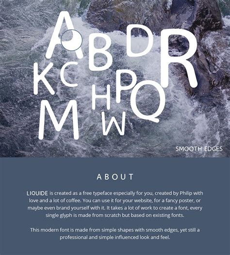 Liquide Windows font - free for Personal