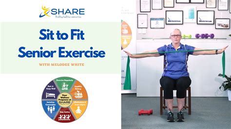 Sit to Fit - Seated exercise for seniors - YouTube