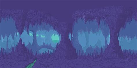 Pixel Cave Background posted by Ethan Walker | Pixel art landscape, Pixel art background, Cool ...