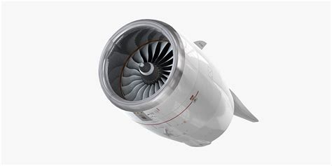 Airbus a350 engine model - TurboSquid 1468498