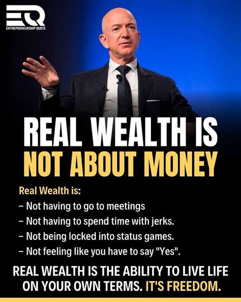 Real wealth is not about money | Motivation, Motivational qoutes ...