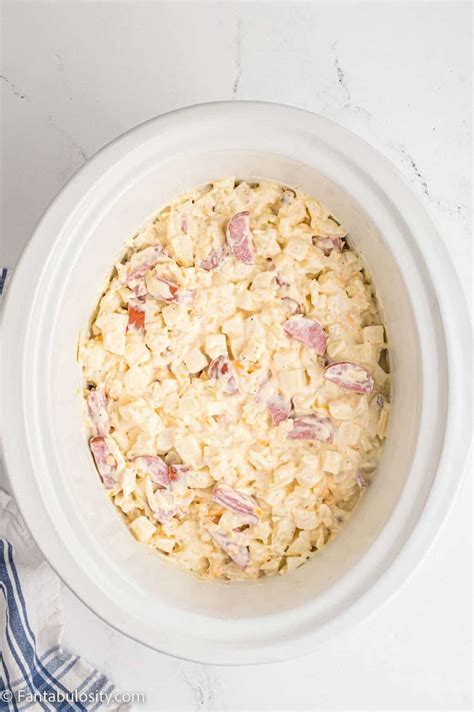 Sausage Casserole in the Slow Cooker - Fantabulosity