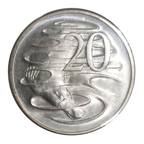 Australia 1981 'Three & a Half Claws’ variety 20c Cents EF Coin by ...