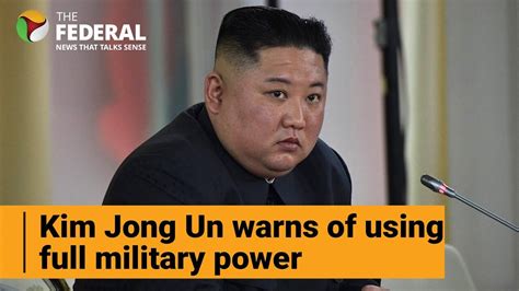 Watch: Kim Jong Un vows military action against enemies