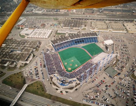 Toronto's gloriously bizarre Exhibition Stadium, home to the Blue Jays ...