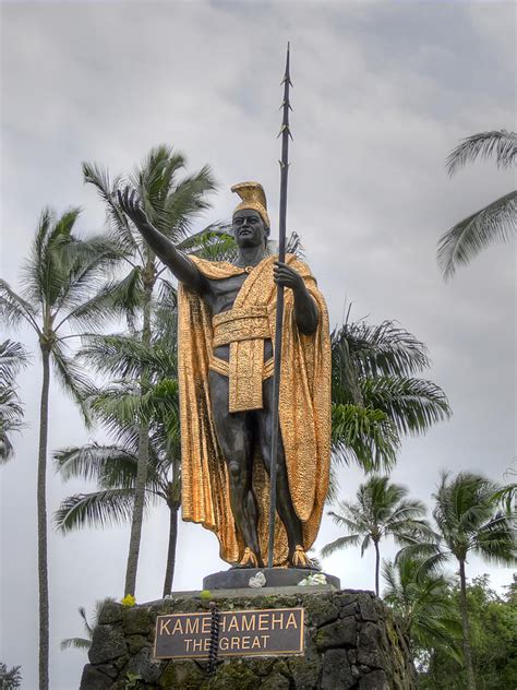 Hawaiian King Kamehameha Photograph by Daniel Hagerman