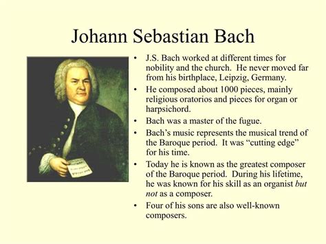 Johann Sebastian Bach Wallpapers - Wallpaper Cave