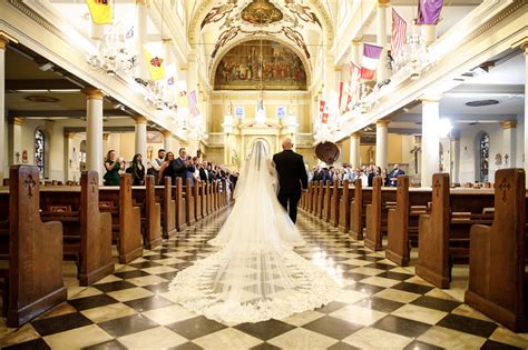 St. Louis Cathedral New Orleans Wedding Ceremony REAL WEDDING:: JESSICA SALAFIA + RHETT WARD ...