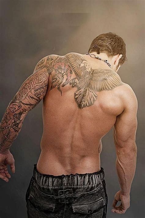 Tattoo Ideas for Men - Eagle tattoos - Every good soldier has one. This is a perfect example of ...