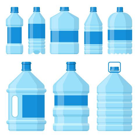 Water bottle vector design illustration isolated on white background ...