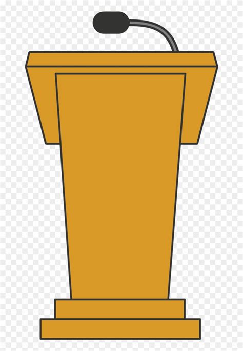 Download Podium Clipart Lectern - Podium - Png Download (#1706724 ...