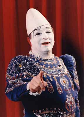 Francesco Caroli, European white face circus clown - Famous Clowns