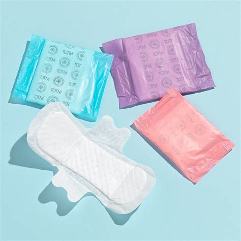 TOTM | Organic Period Pads | 100% Organic Cotton | Plastic-Free | TOTM